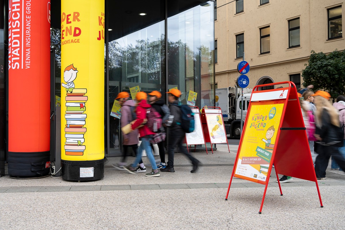 Linzer Kinder und Jugendbuchtage, Foto: Günther Gröger